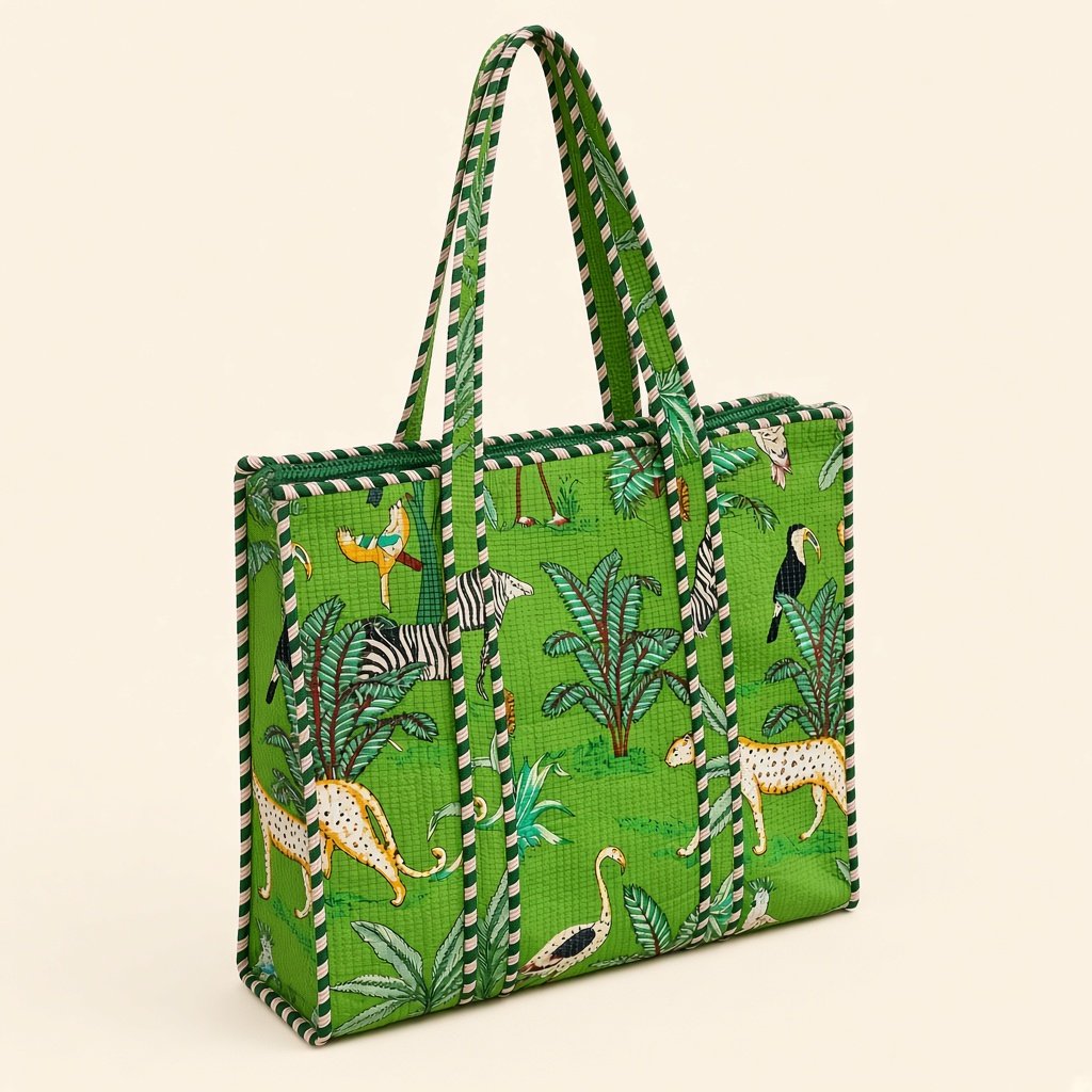 Emerald Jungle Tote