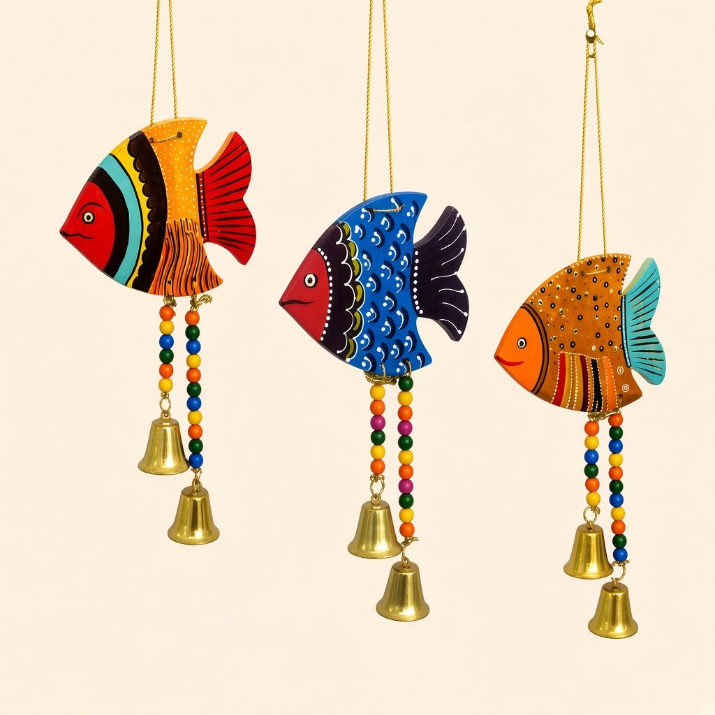 Fish door hanging, set of 3