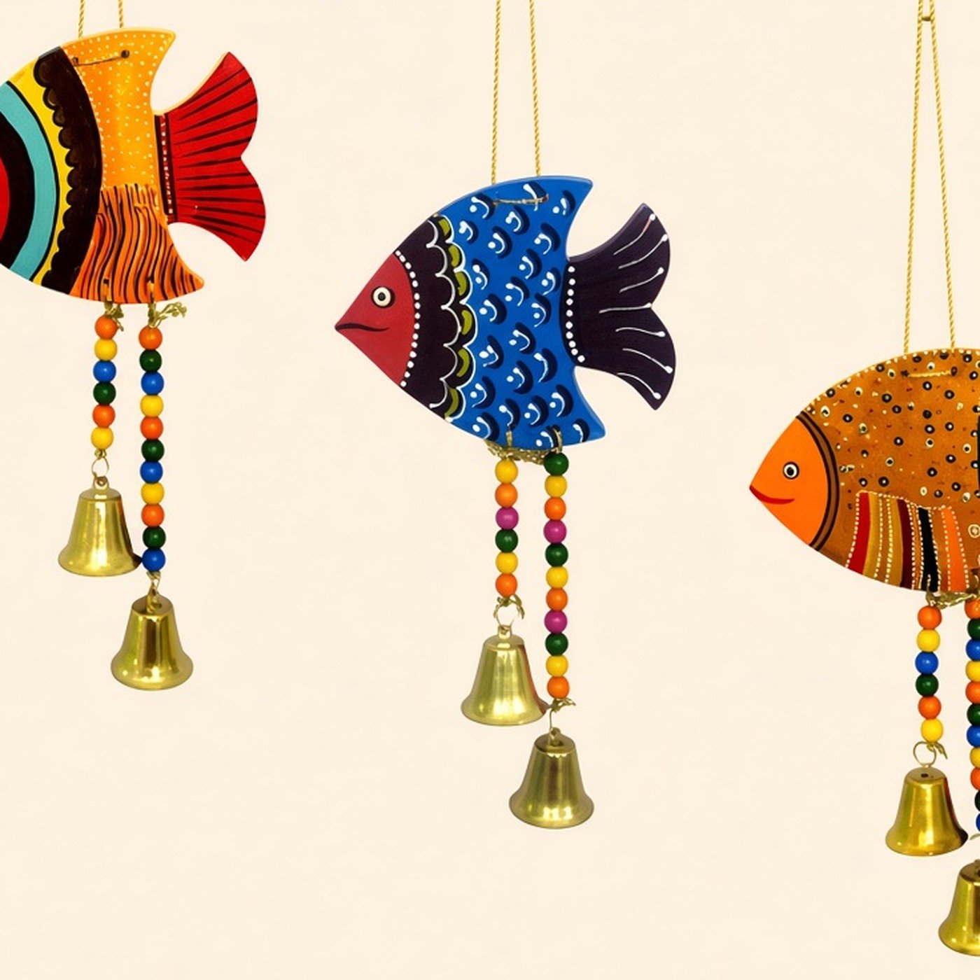 Fish door hanging, set of 3