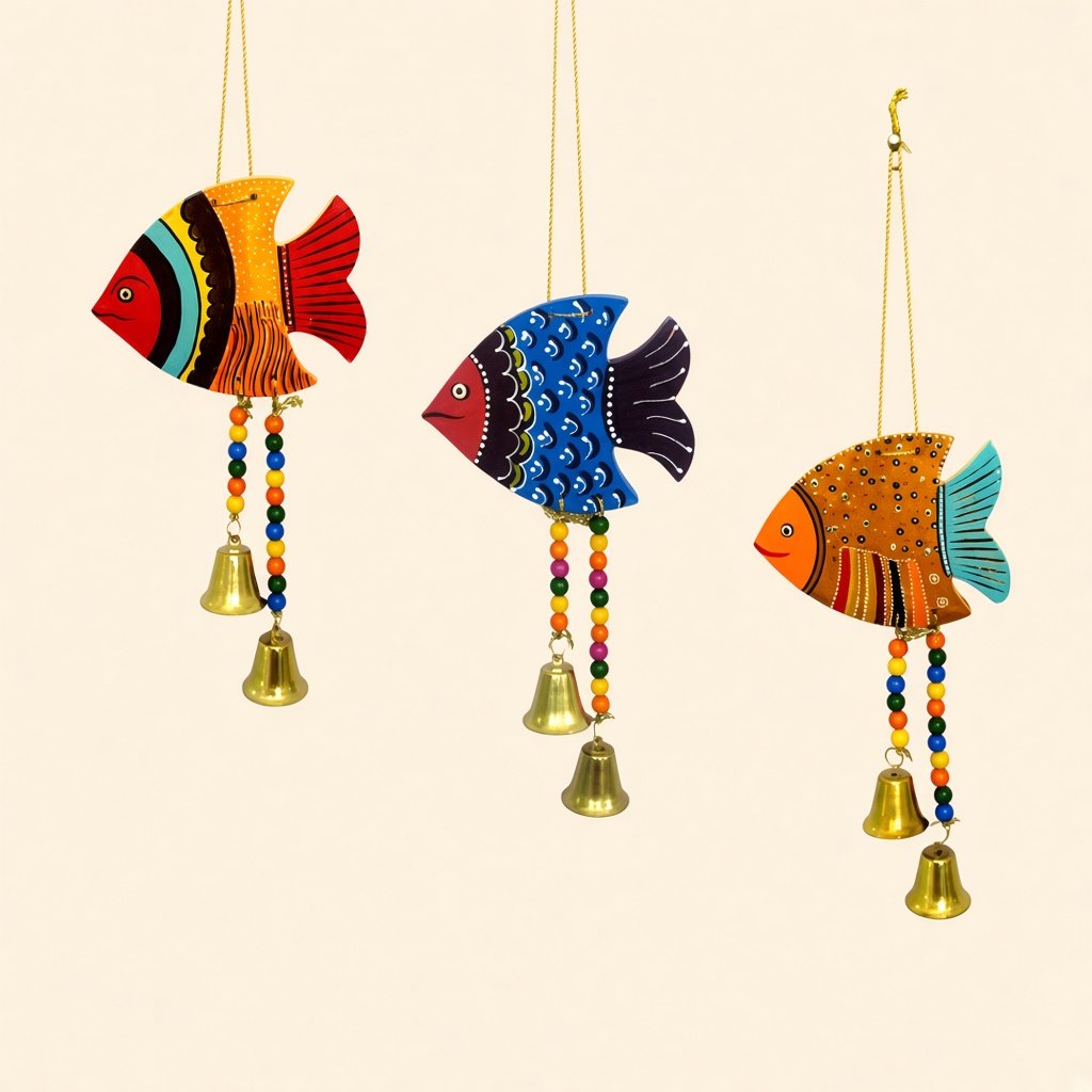 Fish door hanging, set of 3