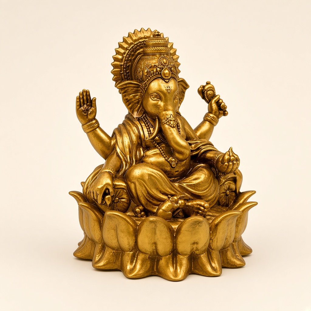 Ganpati Bappa (Lotus Ganesha)