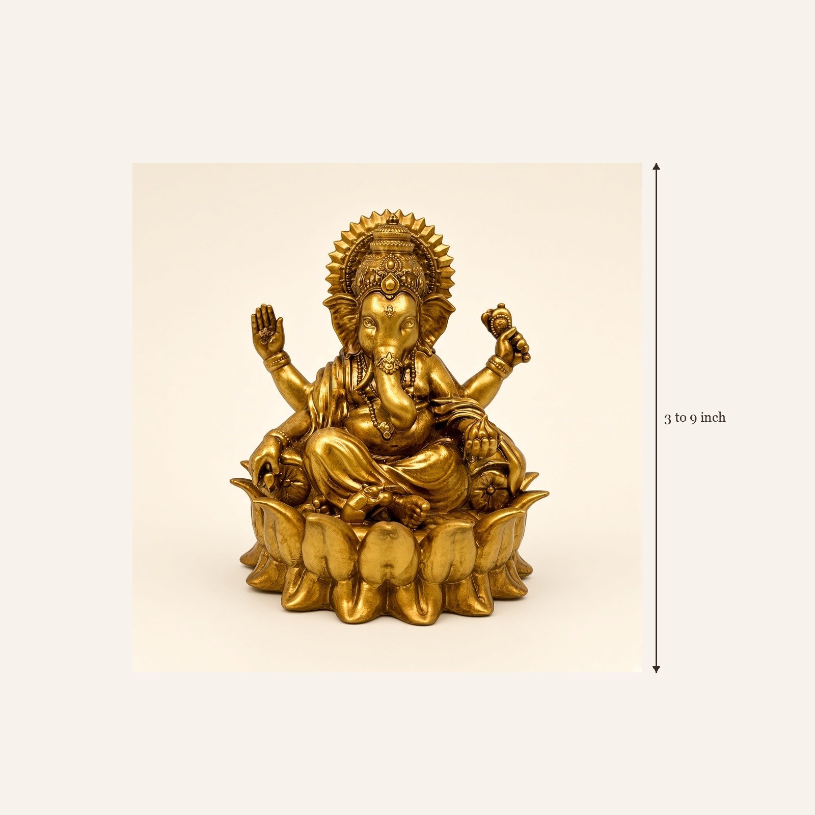 Ganpati Bappa (Lotus Ganesha)