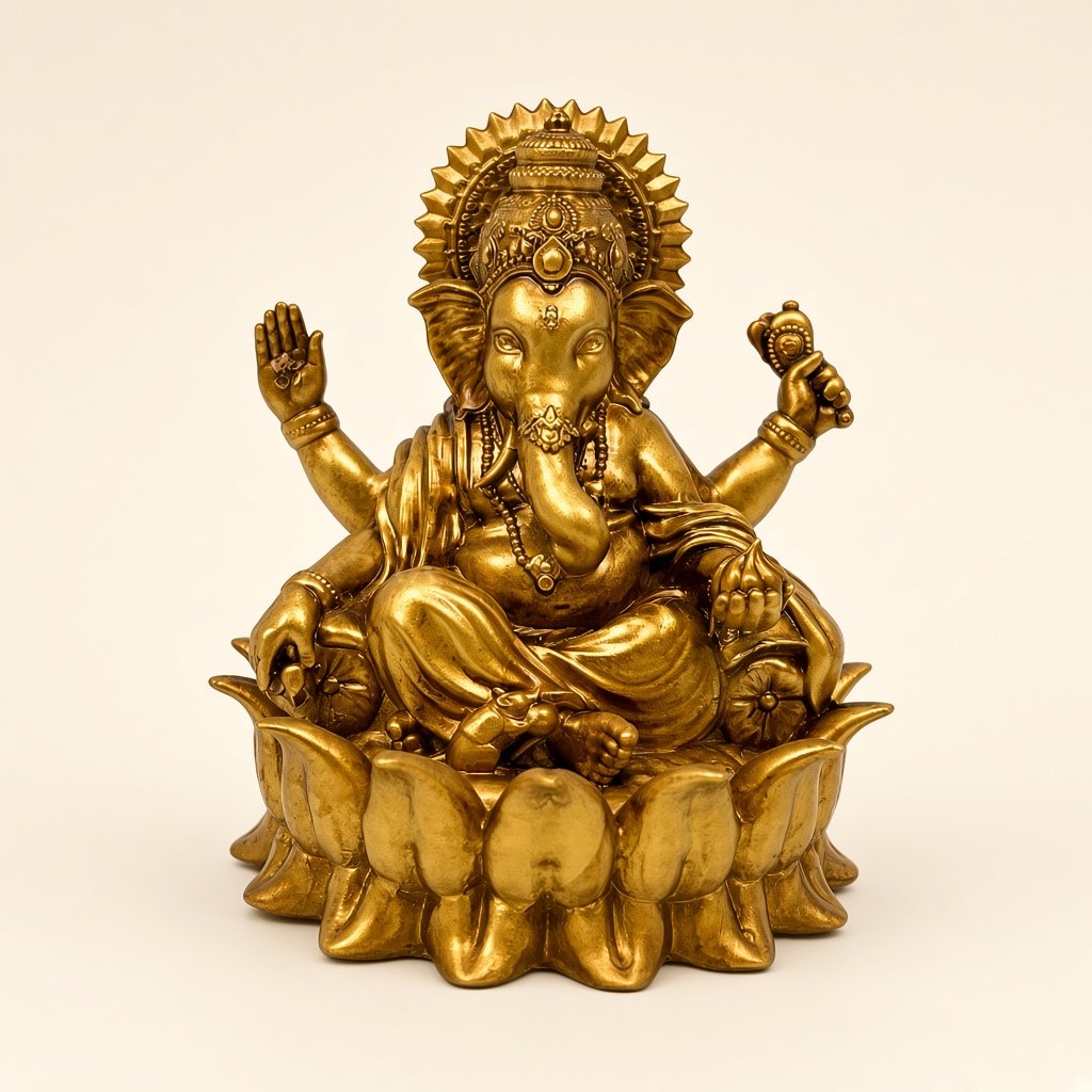 Ganpati Bappa (Lotus Ganesha)