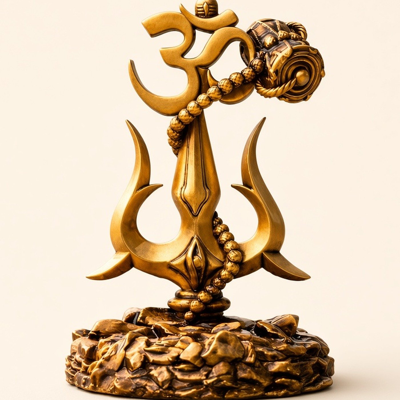 Lord Shiva Trishul with Damru