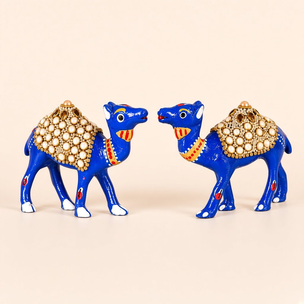 Meenakari camel set