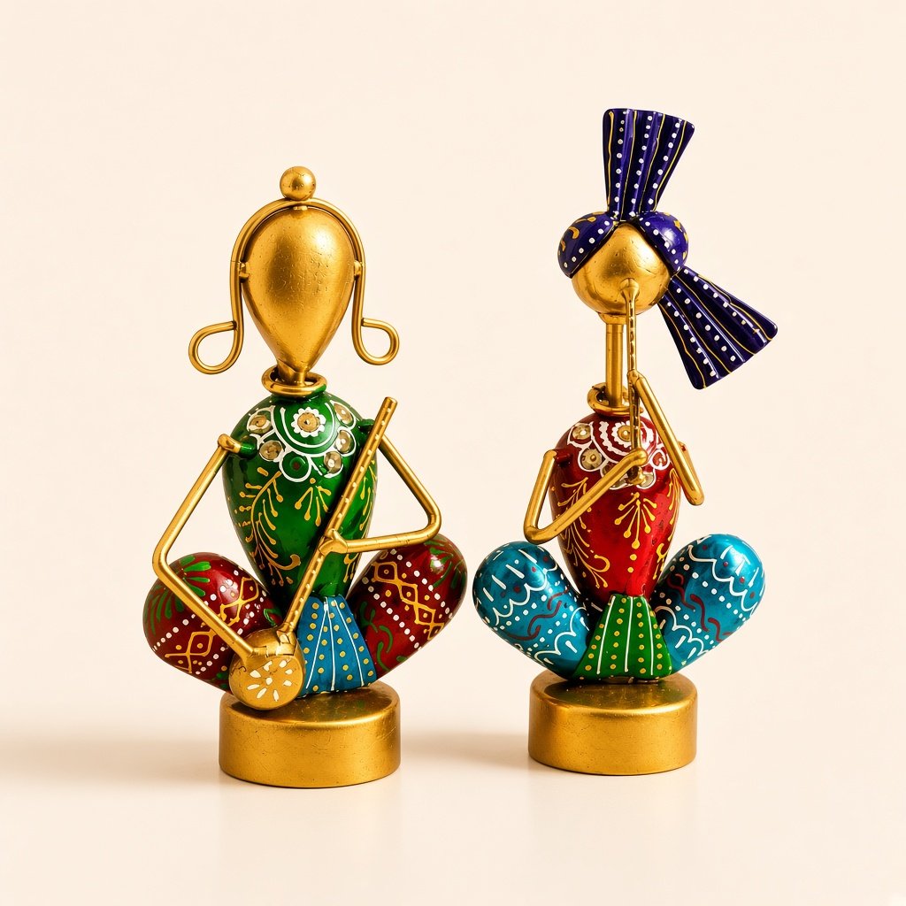 Iron musician couple