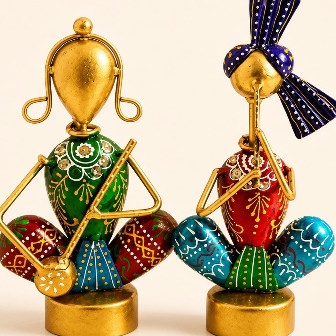 Iron musician couple