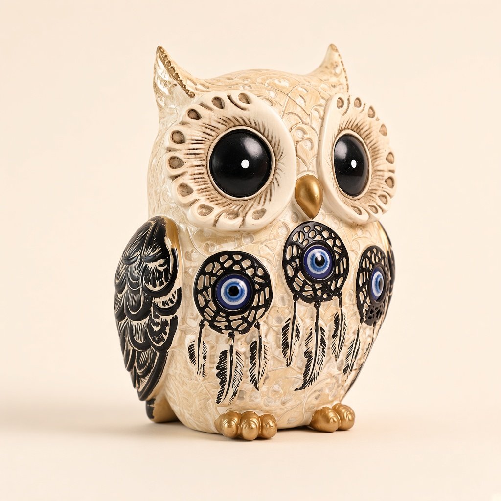 Resin owl