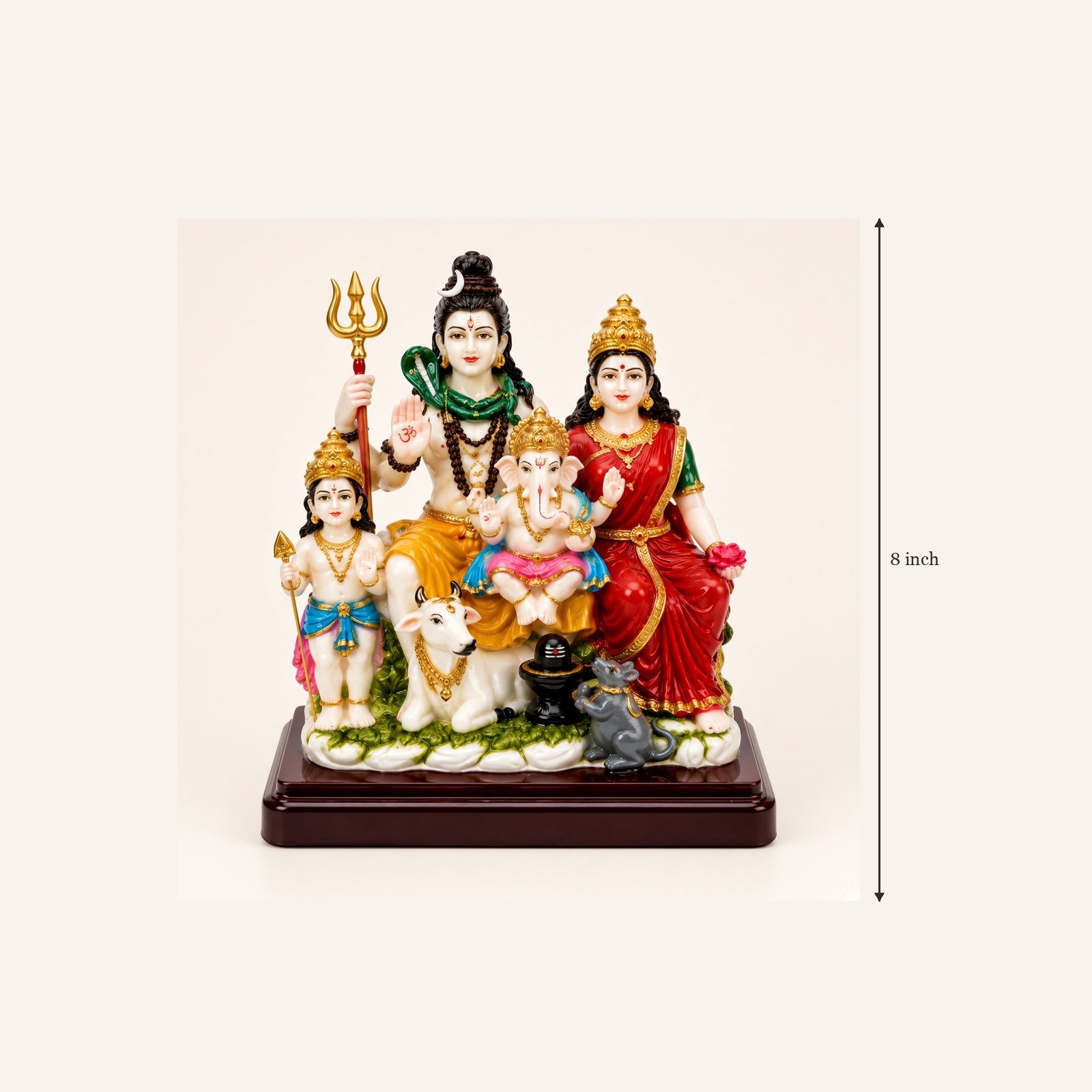 Shiv Parivar, 8 inch