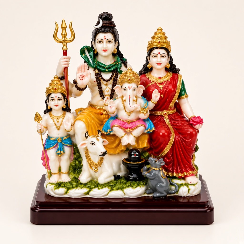 Shiv Parivar, 8 inch