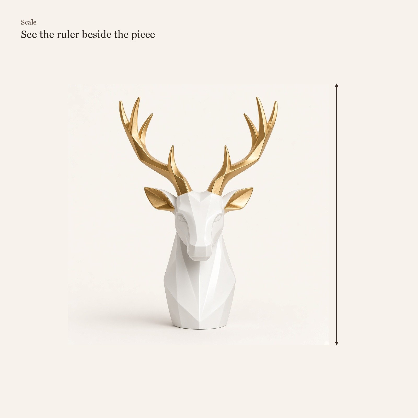 Modern Stag Head
