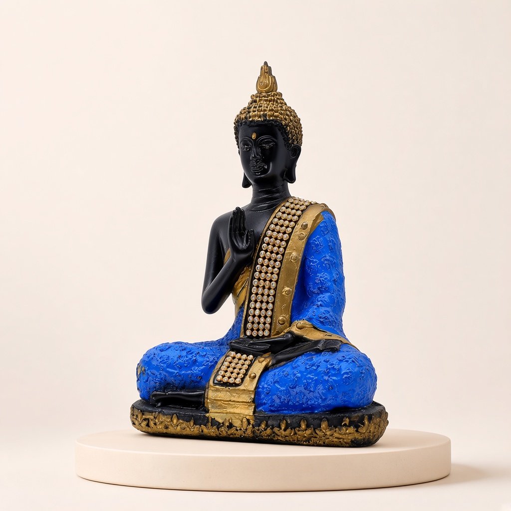 Thai Buddha with Crystal Accents