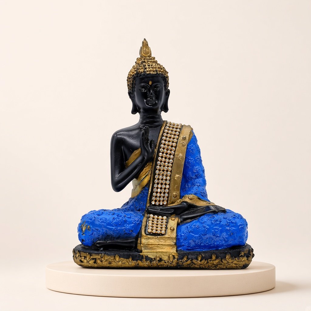Thai Buddha with Crystal Accents